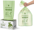 SUPERBIO 13 Gallon Compostable Kitchen Waste Bags, 1 Pack, Flat top Food Scrap by SUPERBIOCOMPOSTABLEBAGS