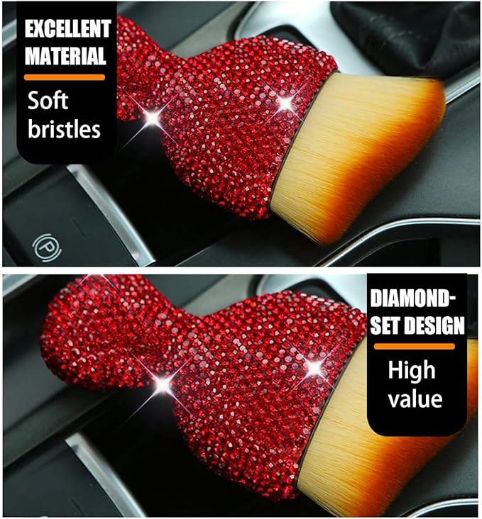 zipelo Auto Interior Dust Brush, Car Detailing Cleaning Brush - Image 5