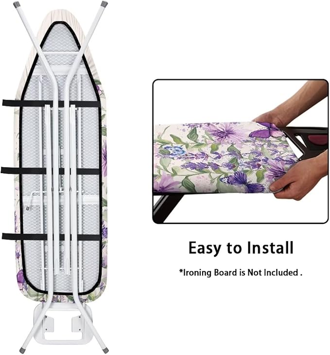 Floral Ironing Board Cover, Floral Ironing Board Cover, Iron Board Cover - Image 4