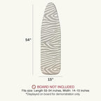Ironing Board Cover and Pad 15"x54" Extra Thick Natural Cotton, Scorch and - Image 4