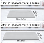 LOPNUR Kitchen Dish Drying Mat, Super Absorbent Dish Drying Pad, Diatomite - Image 4