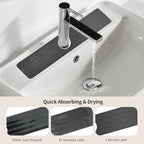 Stone Faucet Mat for Kitchen Sink, Diatomite Fast Drying Absorb Moisture Tray - Image 9