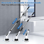 Electric Spin Scrubber, Cordless Bath Tub Power Scrubber - Image 3
