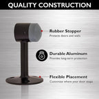 Design House 189308-ORB Gooseneck Door Stop Wall Protector - Image 3