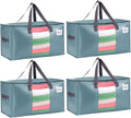 VENO 4 Pack Moving Bags, Comforter and Blanket Storage Bags by Veno