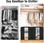 Clothes Storage Bags, 80L Large Capacity Containers - Image 4