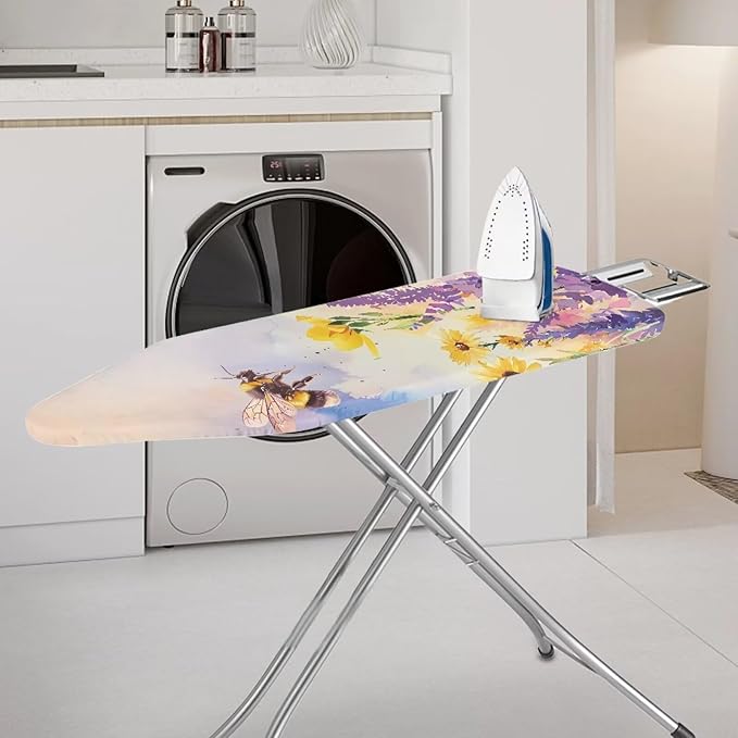 Honeybee Ironing Board Cover and Pad Fits 15" x 54" Standard Boards, Resist - Image 2