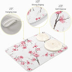 Absorbent Dish Drying Mat for Kitchen Counter - Image 4