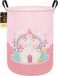 HUNRUNG Laundry Hamper, Large Canvas Fabric Lightweight Storage Basket Toy by HUNRUNG