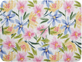 Aportt Spring Summer Floral Dish Drying Mat by APORTT