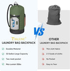 BALEINE 120L Laundry Bag Backpack, 900D Oxford Fabric Large Travel Laundry Bags - Image 5