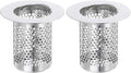 uxcell 2 Pack Shower Drain Strainers, Fit Hole Size 1.38" to 2.17" by uxcell