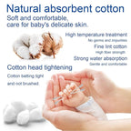 Baby Cotton Swabs, Paper Sticks Cotton Buds - Image 2