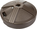 US Weight Durable Fillable Umbrella Base for Patio Table - 50 Pound Capacity Heavy Duty Adjustable Stand for Outdoor Umbrellas - Made in The USA by USWeight