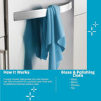 E-Cloth Glass & Polishing Cloths, Premium Microfiber Glass Cleaner, Glass and - Image 2