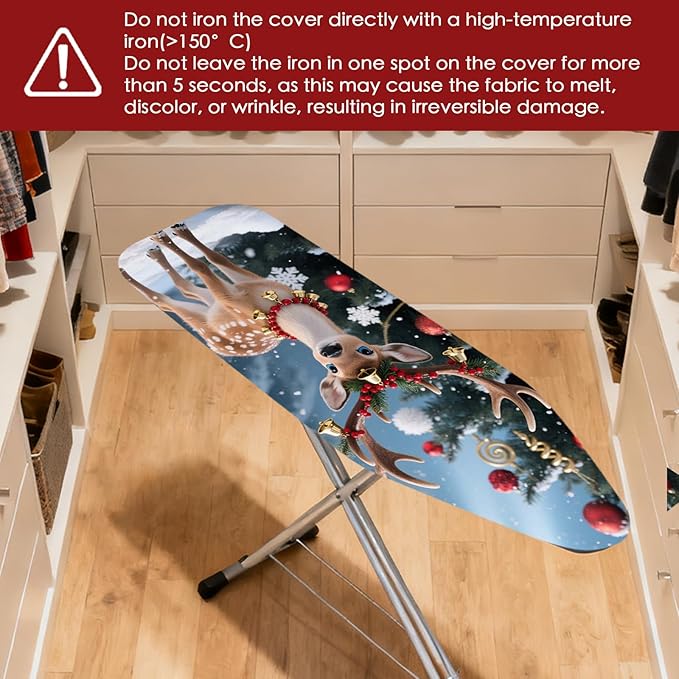 Nuxovilar Ironing Board Covers Winter Deer - Image 4