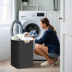 STORAGE MANIAC 3-Pack Large Laundry Hamper, 100L Collapsible Laundry Basket - Image 7