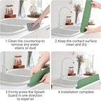 19.29 inch Silicone Sink Splash Guard, Splash Guard - Image 6