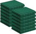 Homaxy 100% Cotton Terry Kitchen Towels, Checkered Designed, Soft and Super by Homaxy
