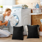 Shappy 2 Pcs Large Travel Laundry Bag Washable Waterproof Wet Dry Large Dirty - Image 6