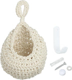 PATIKIL Hanging Fruit Baskets for Kitchen, Mini Size Teardrop Home Decor by PATIKIL