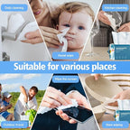 100 Count Disposable Face Towel, Thickening Ultra Soft Washcloths, Facial - Image 7