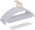 OIKA Heavy Duty Hangers 50 Pack by DoitonceDoitpermanently