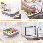 Foldable Dish Drying Rack with Drain Plug and Swivel Spout - Image 4