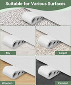 1.9 Inches Heavy Duty Door Stopper, 3 Pack Rubber Door Stop, Door Stoppers - Image 6