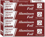 Aluminum Foil Heavy Duty 18 inch Wide, 500 FT Heavy Duty Food Safe Foil Wrap by PonyPackaging