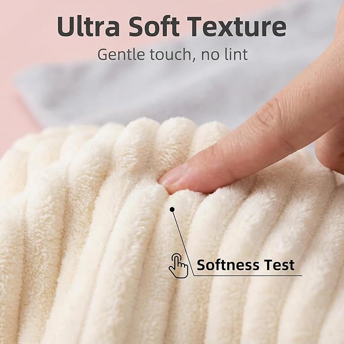 4PCS Microfiber Hand Towels for Bathroom Christmas Decorations Quick Dry Small - Image 2