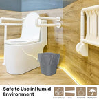 Eccliy 6 Pack Small Trash Cans for Bathroom Plastic Trash Can - Image 6