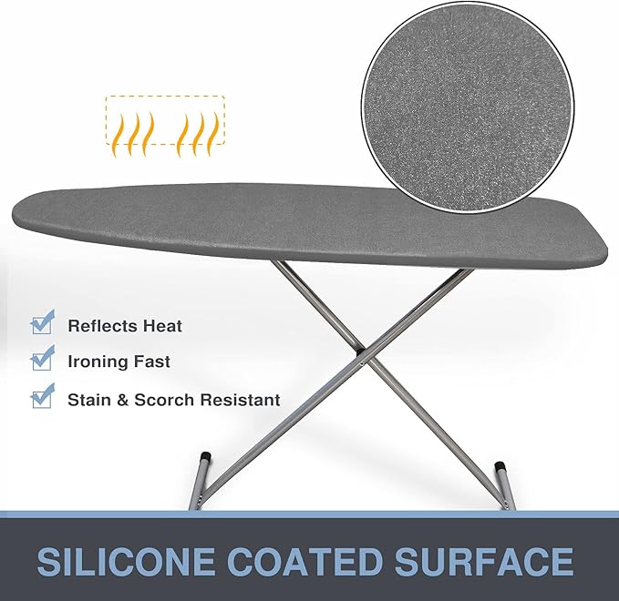 Ironing Board Cover and Pad, Standard Size 15x54, Thick Padding, Elastic Edge - Image 2