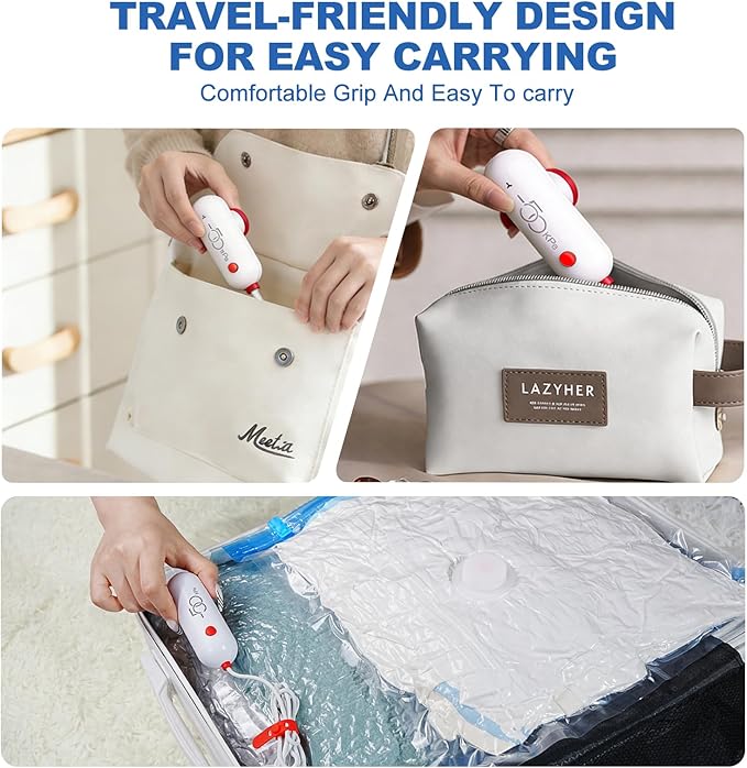 VMstr 15 Pack Travel Vacuum Storage Bags - Image 6