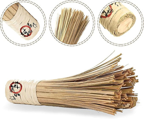 12-Inch Bamboo Wok Brush, Flat Brush, Kitchen Cleaning Brushes - Image 2
