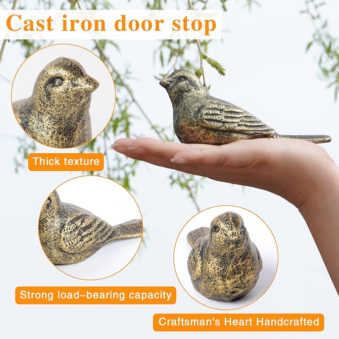Notakia Cast Iron Heavy Duty Door Stopper - Image 2