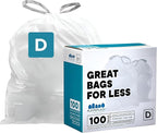Plasticplace Custom Fit Trash Bags, Compatible by Plasticplace