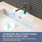 Sink Drain Mat - Unilateral Faucet Guard - Image 7