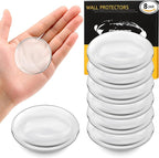 8 Pieces 2" Door Stoppers for Wall, Strong Adhesive Door Bumpers for Walls by Crosize