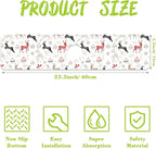 Chrismas Sink Faucet Absorbing Mat Christmas Sink Splash Guard Drying Mat - Image 2