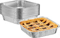GUSTO [25 Sets 8-Inch Square Foil Pans by GUSTO
