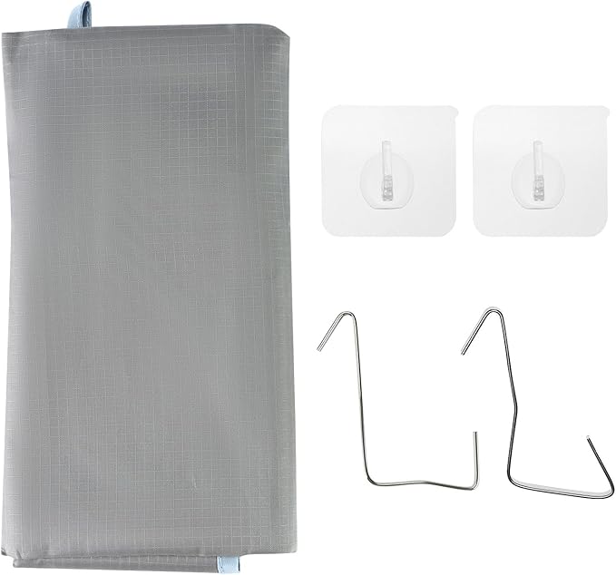 QWORK 2-Pack Hanging Laundry Hamper Bag, Over the Door Laundry Bag Saving - Image 3