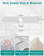 Stone Faucet Mat for Kitchen Sink, Diatomite Sink Protectors - Image 3