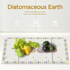 Stone Drying Mat for Kitchen Counter, Large Stone Dish Drying Mat - Image 5