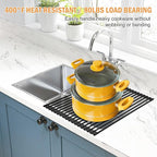 LEMIKKLE Roll Up Dish Drying Rack 17" x 13", Over The Sink Dish Drainer Rack - Image 7