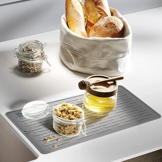 Dish Drying Mats, Heat-resistant Silicone Mat - Image 5