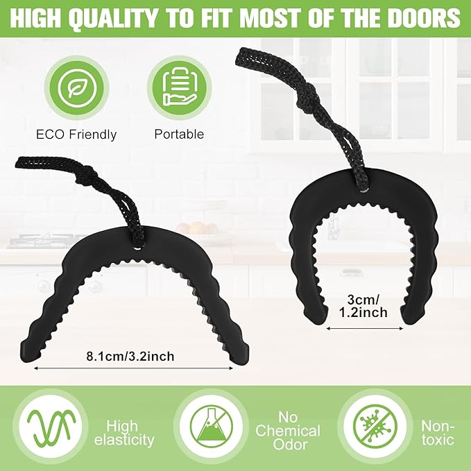 8 Pcs First Responder Door Stops Tactical Police Door Stopper Jam - Image 4
