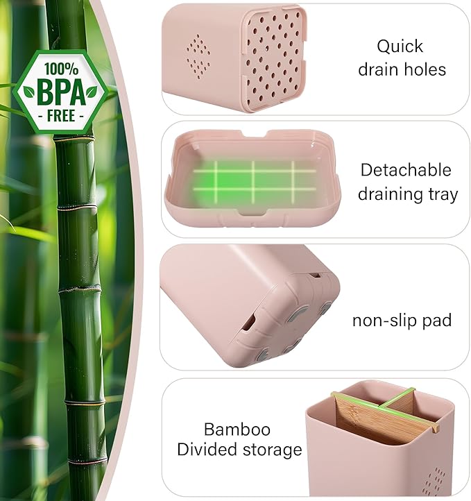 Toothbrush Holders for Bathrooms, Electric Toothbrush Holder Kids Toothbrush - Image 4