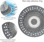 LEKEYE Drain Hair Catcher/Bathtub Drain Cover/Drain Protector - Image 5
