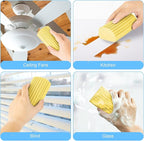 4 Pack Damp Clean Duster Sponge, Magic Sponge Eraser - Image 3